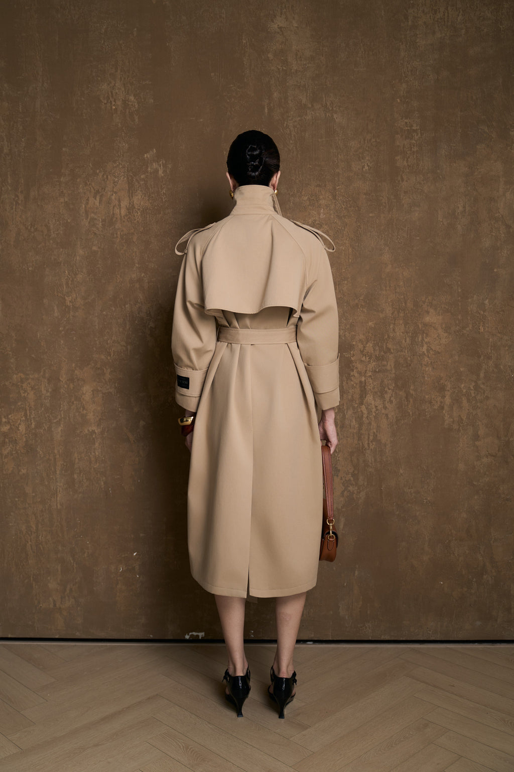 ALBA SIGNATURE TRENCH COAT - KAKI