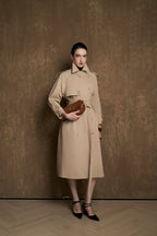 ALBA SIGNATURE TRENCH COAT - BORDEAUX